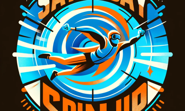 Saturday Spin Up Logo
